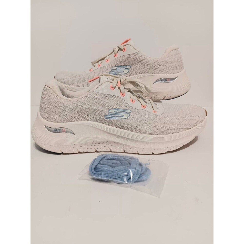 Skechers Arch Fit 2.0 Natural Tone 2024 Women's Sneakers Sz 10